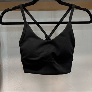 Aerie Offline | The Hugger Ribbed Longline Sports Bra